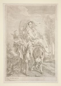 The Flight into Egypt by Jacob Jordaens