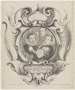 Painter Portraying Paulus Willemsz. van Vianen by Jacob Lutma