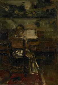 Girl at the Piano by Jacob Maris