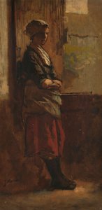 Girl at a Doorway
