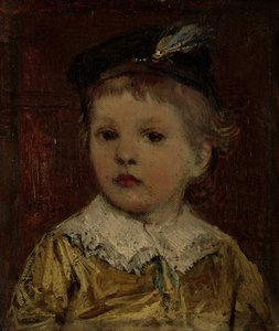 Portrait of Willem, presumably Willem Matthijs Maris Jbzn, son of Jacob Maris