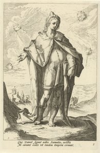 Daniel (Prophets of the Old Testament) by Jacob Matham (attributed to)