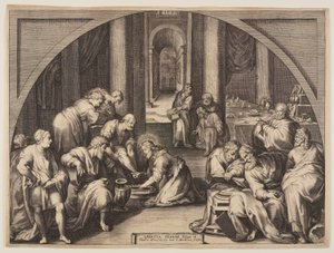 Christ Washing the Feet of the Apostles