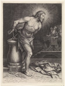 Christ at the Column by Jacob Matham