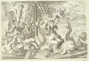 The Tyrrhenian Sailors are Transformed into Dolphins