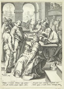 The Prodigal Son receives his inheritance