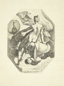 Juno by Jacob Matham