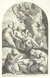 The Entombment of Christ by Jacob Matham