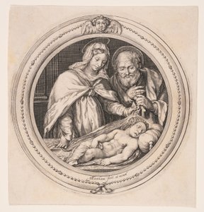 The Holy Family by Jacob Matham