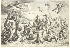 The Triumph of Neptune and Thetis by Jacob Matham
