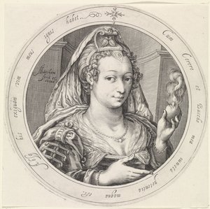 Venus with Burning Heart
