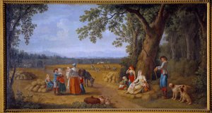 The Harvest at Carditello near Caserta