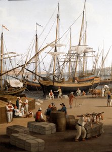 View of the port of Messina in Sicily