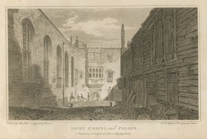 Savoy Chapel and Palace by Jacob Schnebbelie