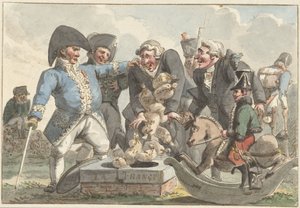 Caricature of the Tiercering of 1810 by Jacob Smies