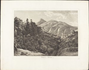 Near Subiaco by Jacob Wilhelm Mechau