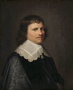 Portrait of a Man, thought to be Salomon van Schoonhoven (1617-1653), Lord Lieutenant of Putten