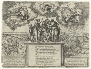 Allegory on the Conquest of the Citadel in Antwerp, 1577 by Jacob de Gheyn (I)