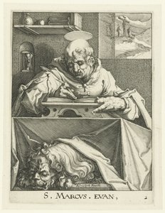 Evangelist Mark by Jacob de Gheyn (II) (workshop of)