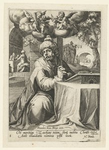 Zacchaeus as a Penitent Sinner (series title) Eight Penitent Sinners from the Old and New Testament by Jacob de Gheyn (II) (workshop of)