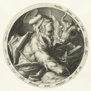 Evangelist Luke by Jacob de Gheyn (II)