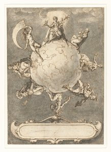 Design for the Last Print in the Series Omnium rerum vicissitudo est