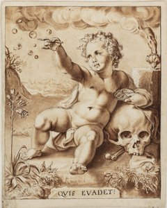 Allegory of Transience. Homo Bulla