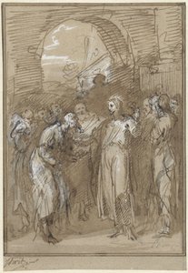 Christ Among the Pharisees at a Gate