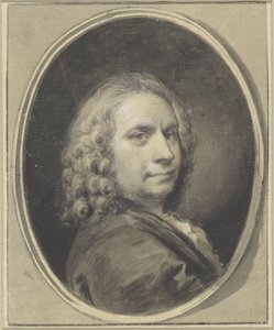 Self-Portrait of Jacob de Wit by Jacob de Wit