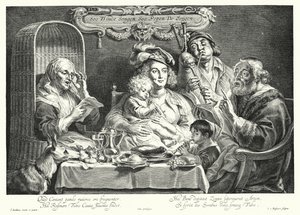 The Family Concert by Jacob the Elder (after) Jordaens