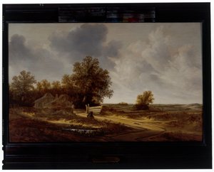 At the Road Side by Jacob van Mosscher