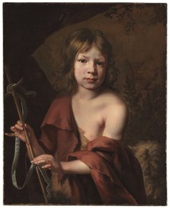 Portrait of a Boy as Saint John the Baptist by Jacob van Oost