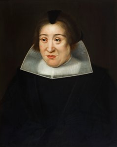 Portrait of Maria de Sweert by Jacob van Reesbroeck
