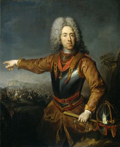 Portrait of Prince Eugene of Savoy by Jacob van Schuppen