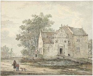 Castle IJzendoorn in the Betuwe