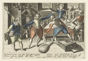 Student Party by Jacob van der Heyden