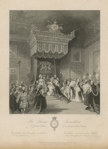 The Throne Investiture of a Knight of the Garter by Jacob van der Heyden