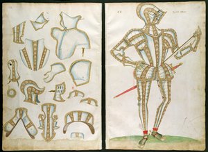 Suit of Armour for My Lorde Skrope, from 