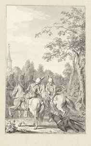 Cluwer Abused by Prussian Hussars by Jacobus Buys