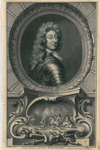 Frederick, Duke of Schomberg, 1739 by Jacobus Houbraken