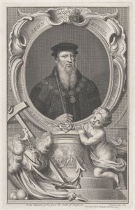 John Russell, First Earl of Bedford by Jacobus Houbraken