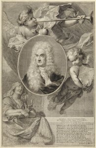 Mr. Ferdinand van Collen by Jacobus Houbraken