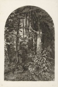 Forest with Stream by Jacobus Ludovicus Cornet
