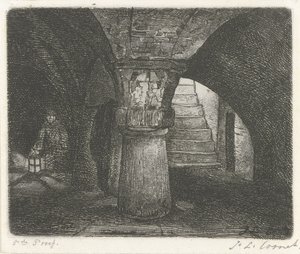Cellar Vault by Jacobus Ludovicus Cornet