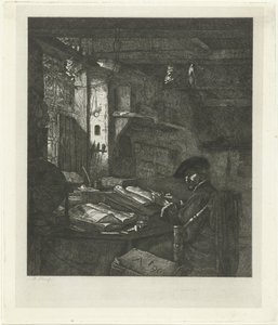 Merchant in His Office