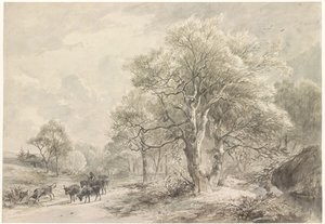 Winter Landscape by Jacobus Pelgrom