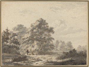 Hunters at the Edge of the Woods