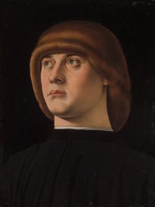 Portrait of a Young Man by Jacometto Veneziano