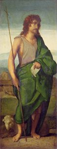 St. John the Baptist by Jacopo (c.1480-1528) Palma