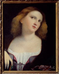 Portrait of Woman by Jacopo (c.1480 1528) Palma